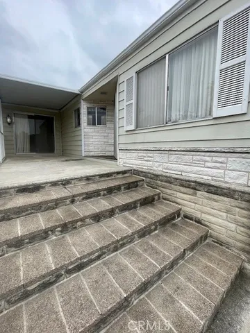 a view of a house with a window