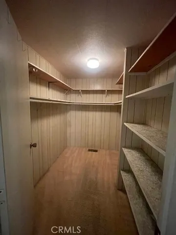 a view of walk in closet