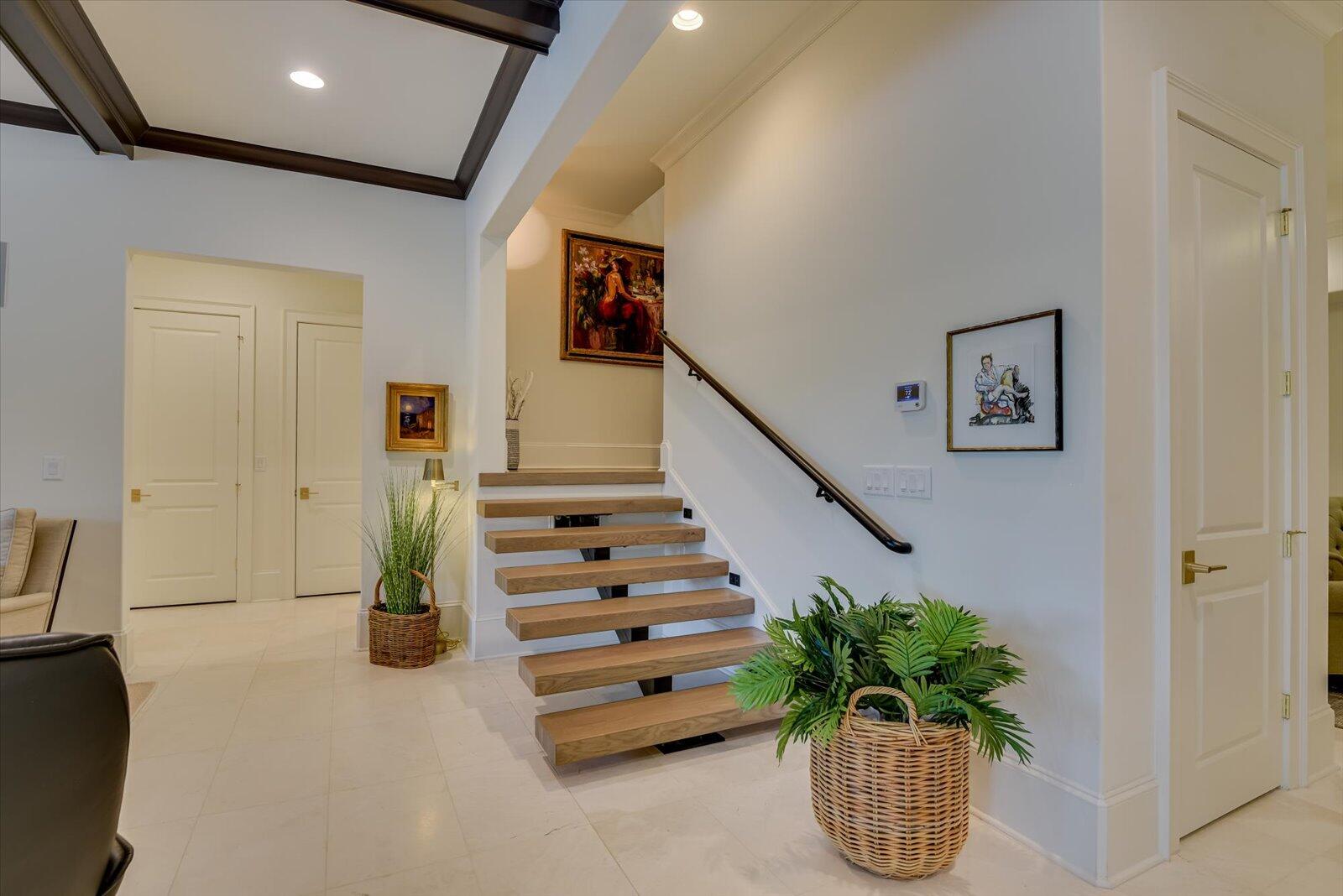 2025 Grace Avenue Evans, GA 30809 - Photo 33 of 70 Floating Stairs to the lower level.