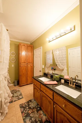 a view of hallway with stairs