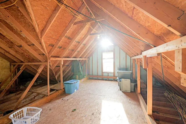 a view of an indoor swimming pool