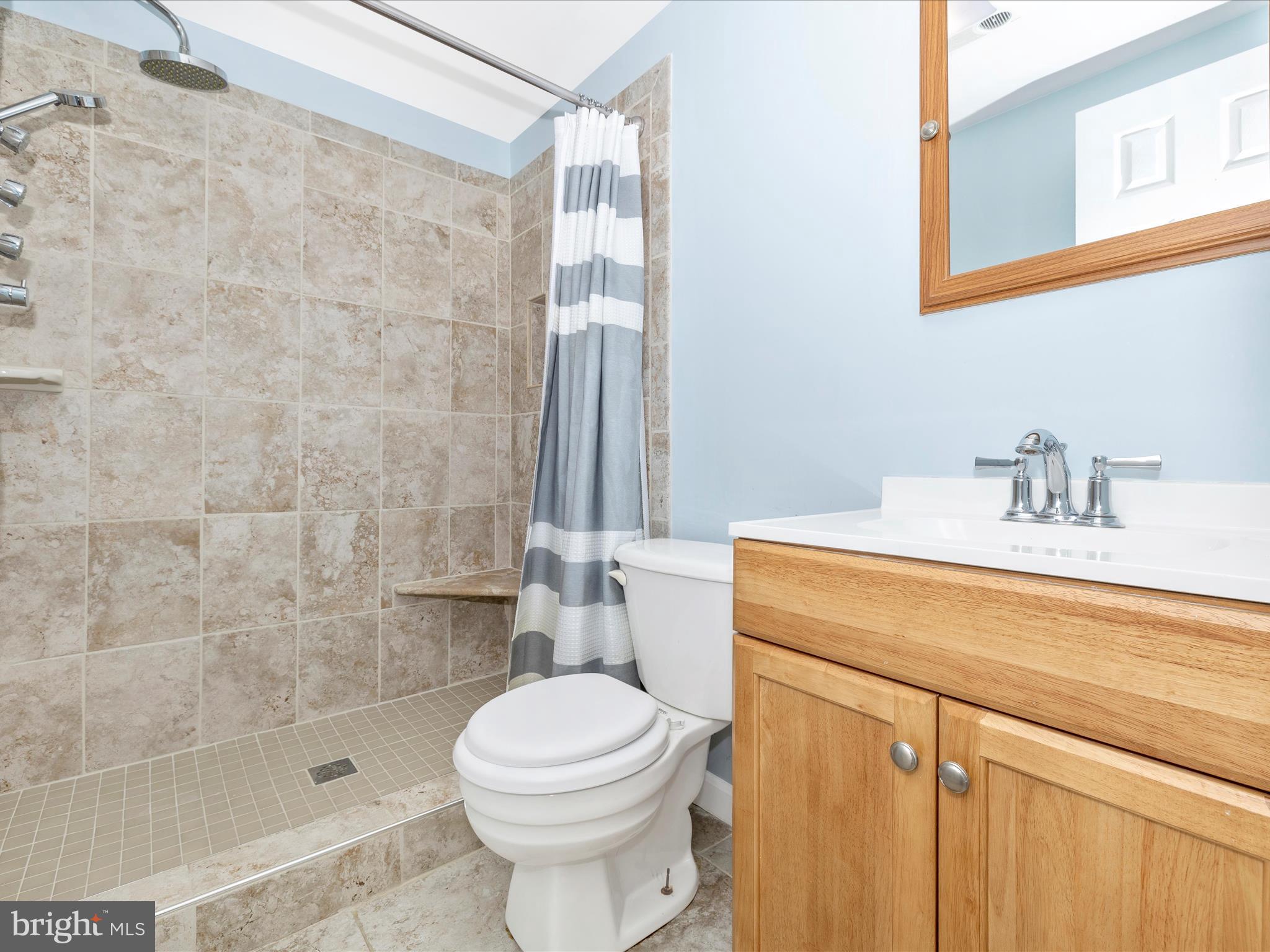 14108 Peddicord Road Mount Airy, MD 21771 - Photo 18 of 43 Hall bath with custom tile - main floor