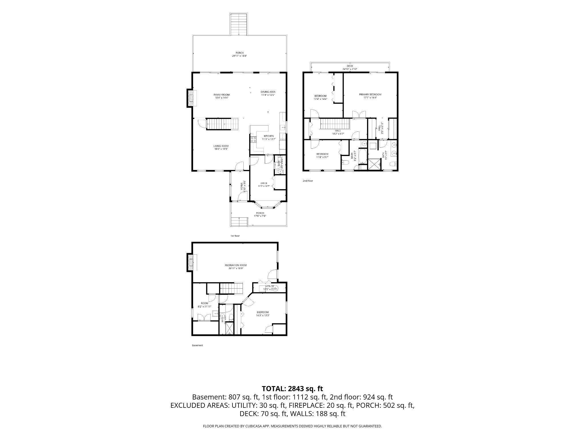 310 Magothy Road Severna Park, MD 21146 - Photo 36 of 38 Floor Plan - Main House all levels
