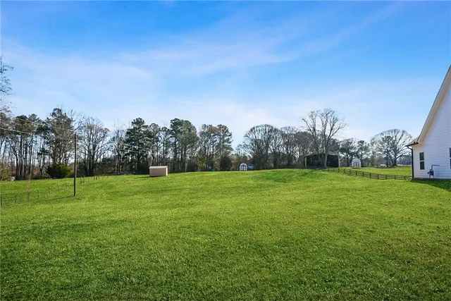 a view of outdoor space and city view