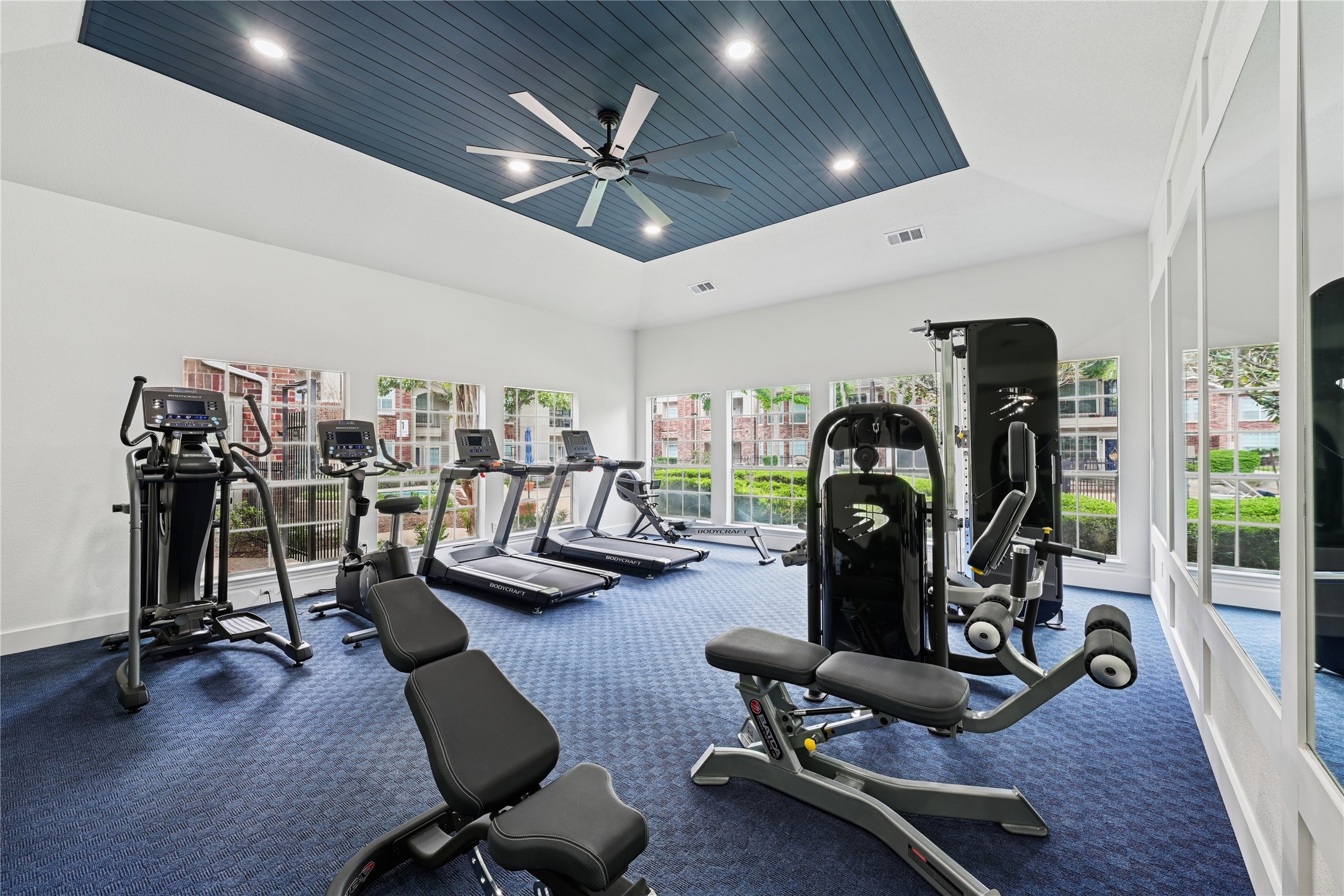 10990 West Road, Unit 203 Houston, TX 77064 - Photo 11 of 23 a view of a room with gym equipment
