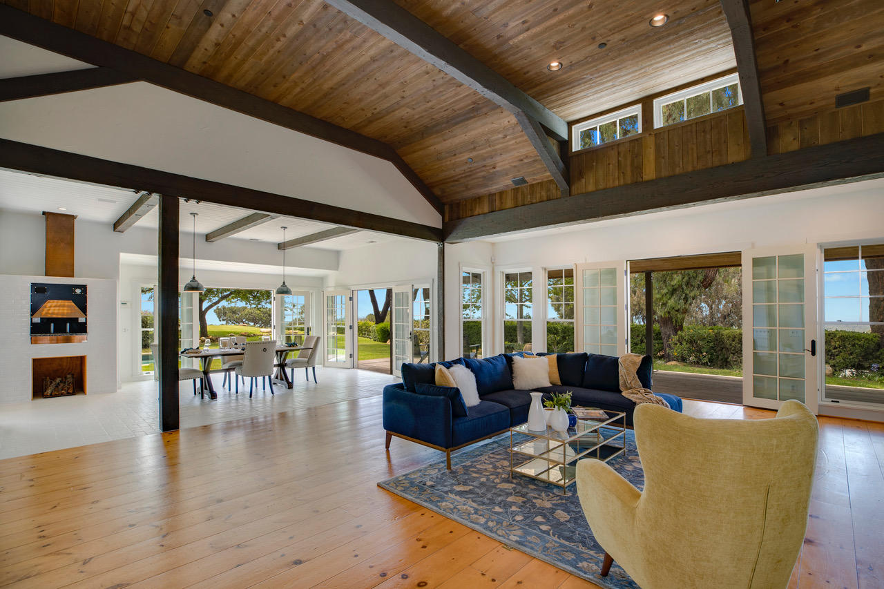 6977 Shepard Mesa Road Carpinteria, CA 93013 - Photo 9 of 22 Living and Dining Rooms