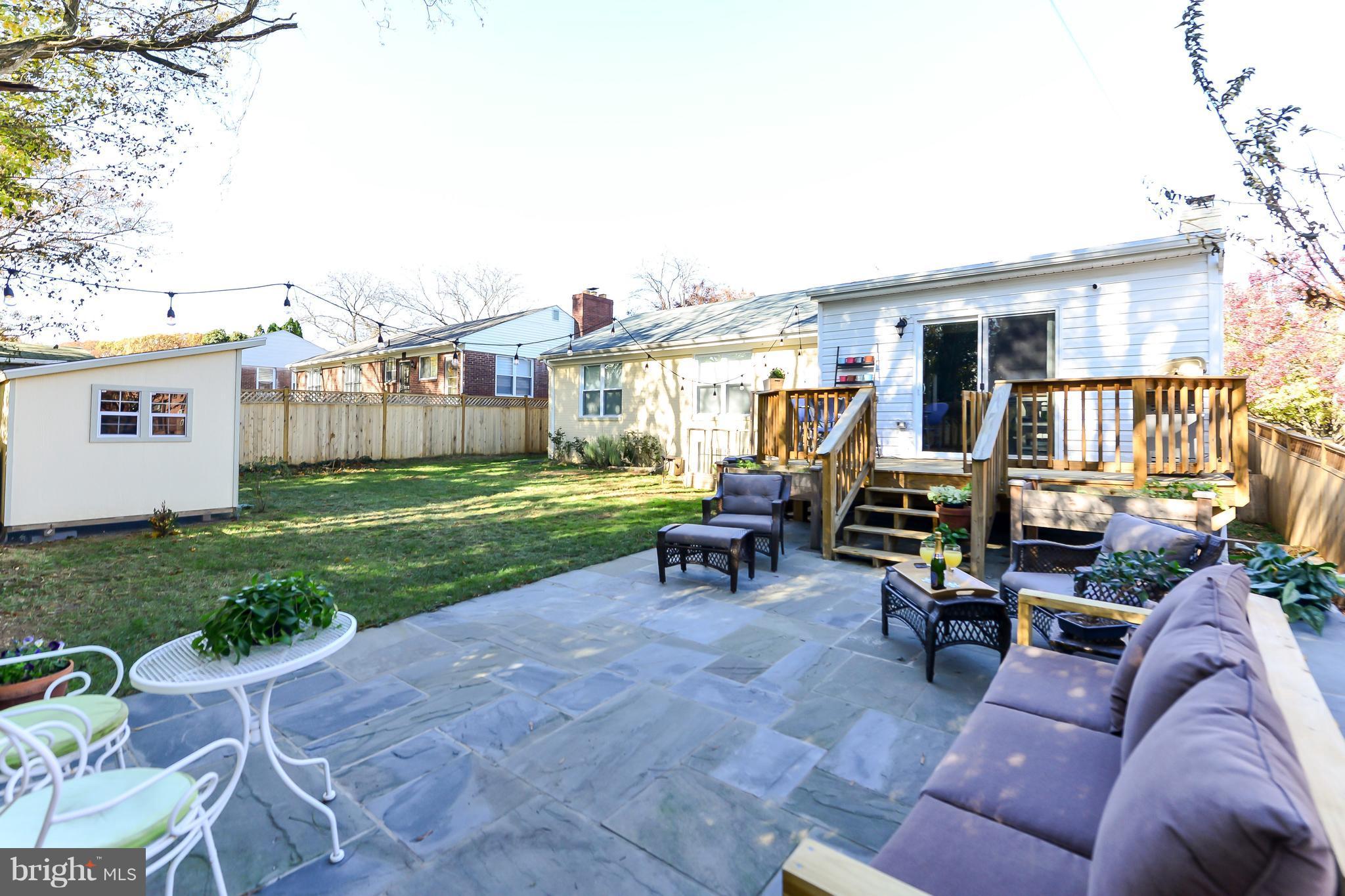 1416 Aspen Street Northwest Washington, DC 20012 - Photo 14 of 30 Exterior (Rear)