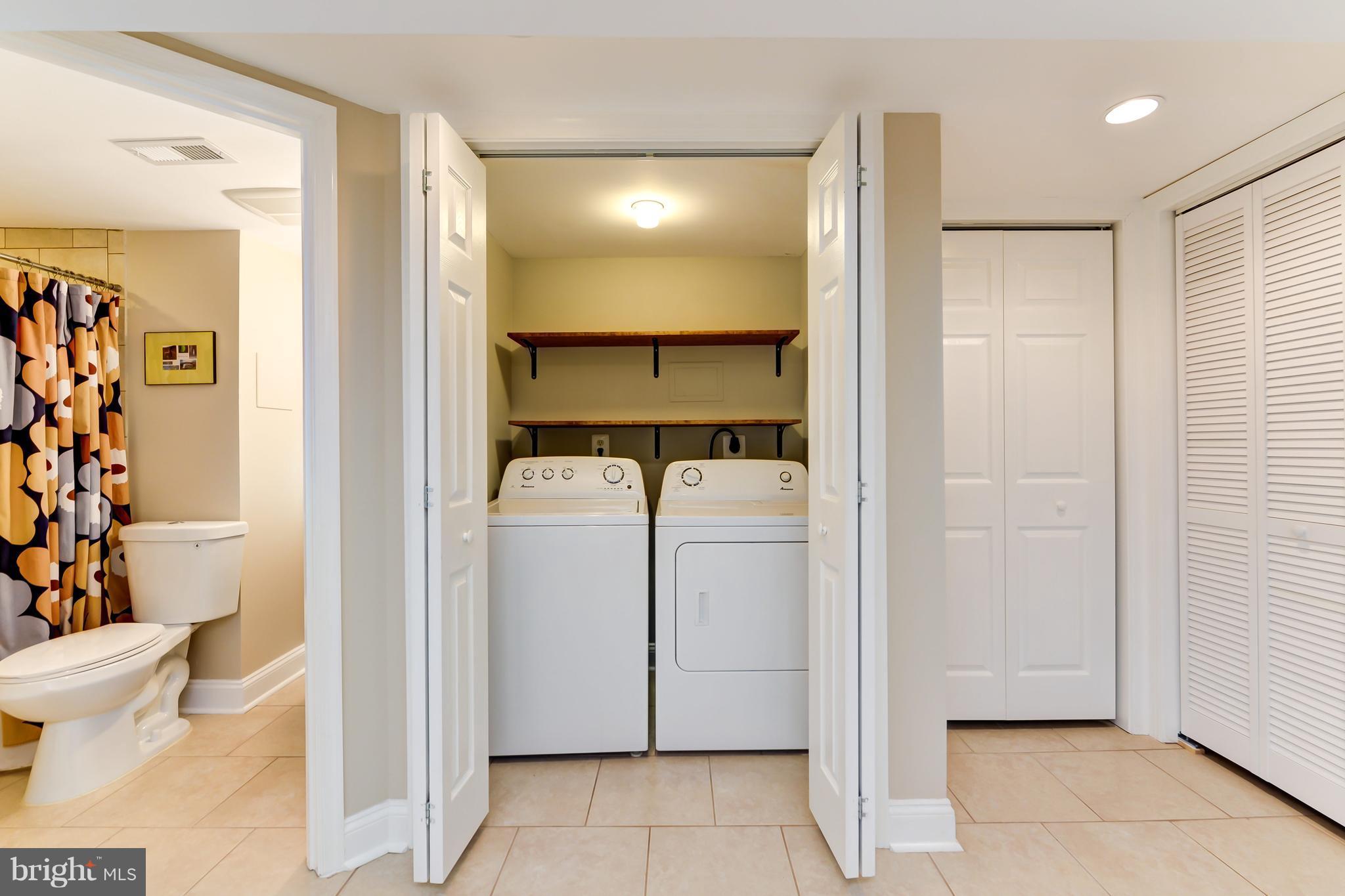 1416 Aspen Street Northwest Washington, DC 20012 - Photo 25 of 30 Laundry Closet
