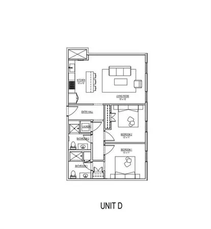 $2,200 | 3969 Tchoupitoulas Street, Unit D, New Orleans, LA 70115