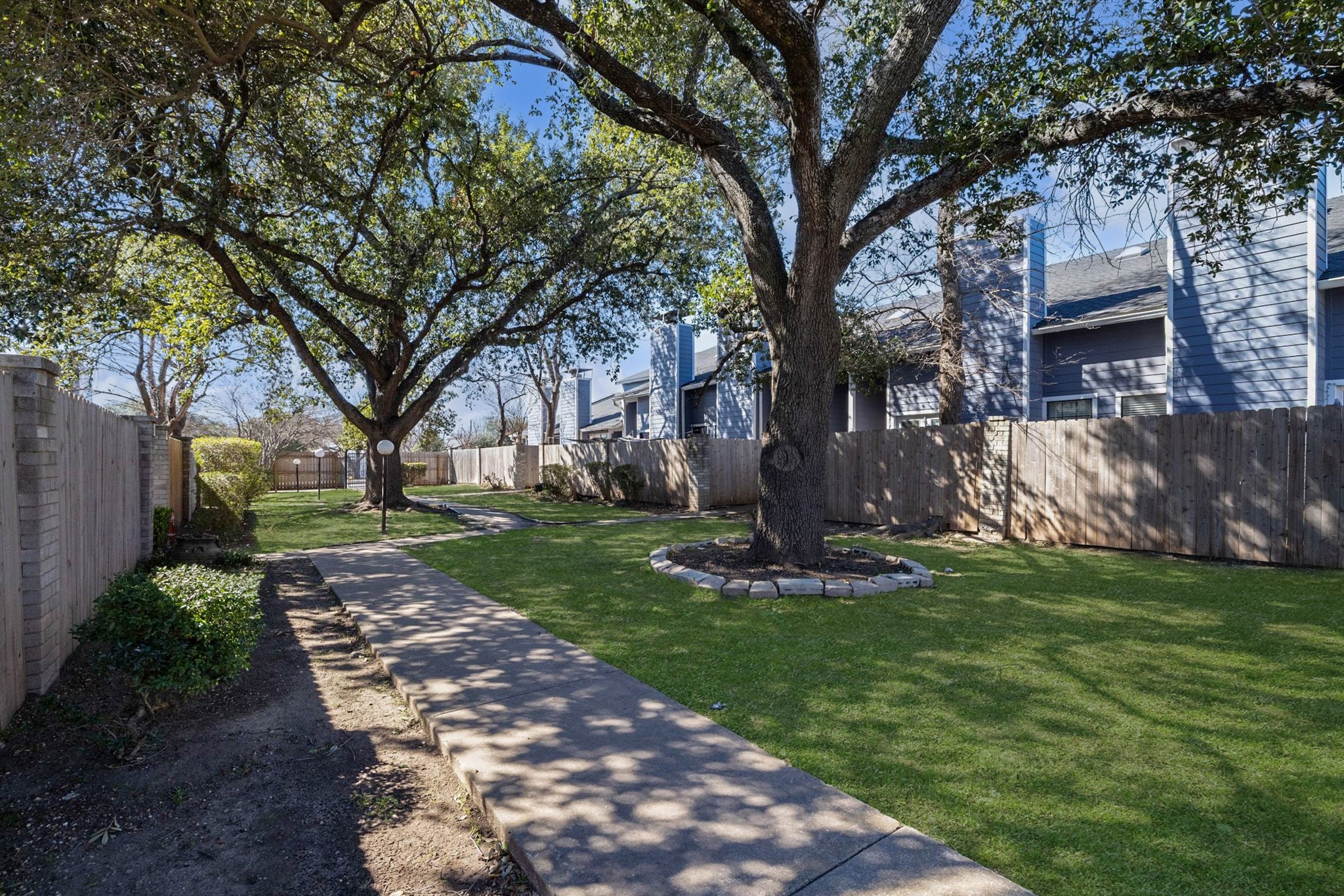 1010 West Rundberg Lane, Unit 30 Austin, TX 78758 - Photo 25 of 30 a view of a garden with a tree