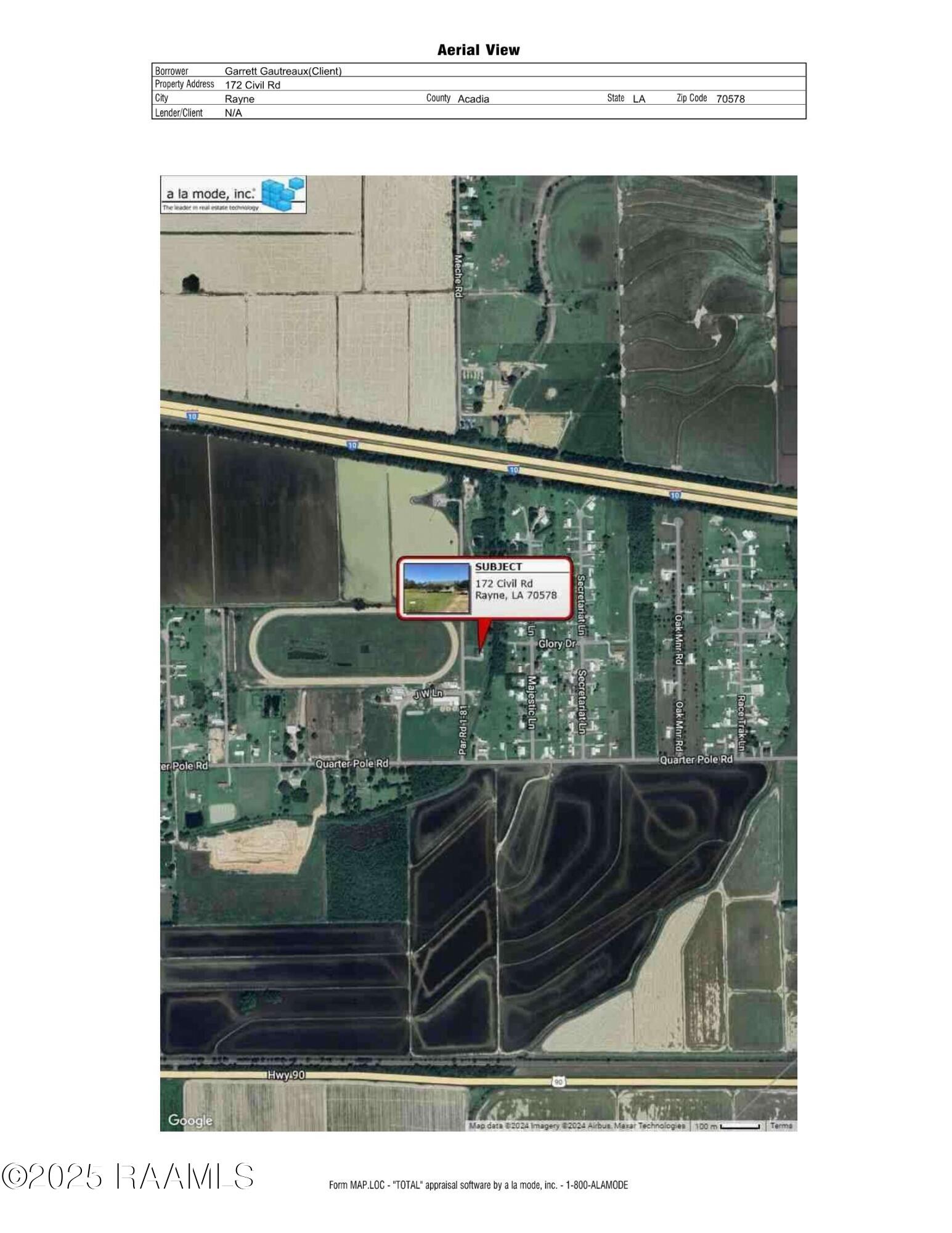 172 Civil Rayne, LA 70578 - Photo 16 of 17 aerial_Page_1