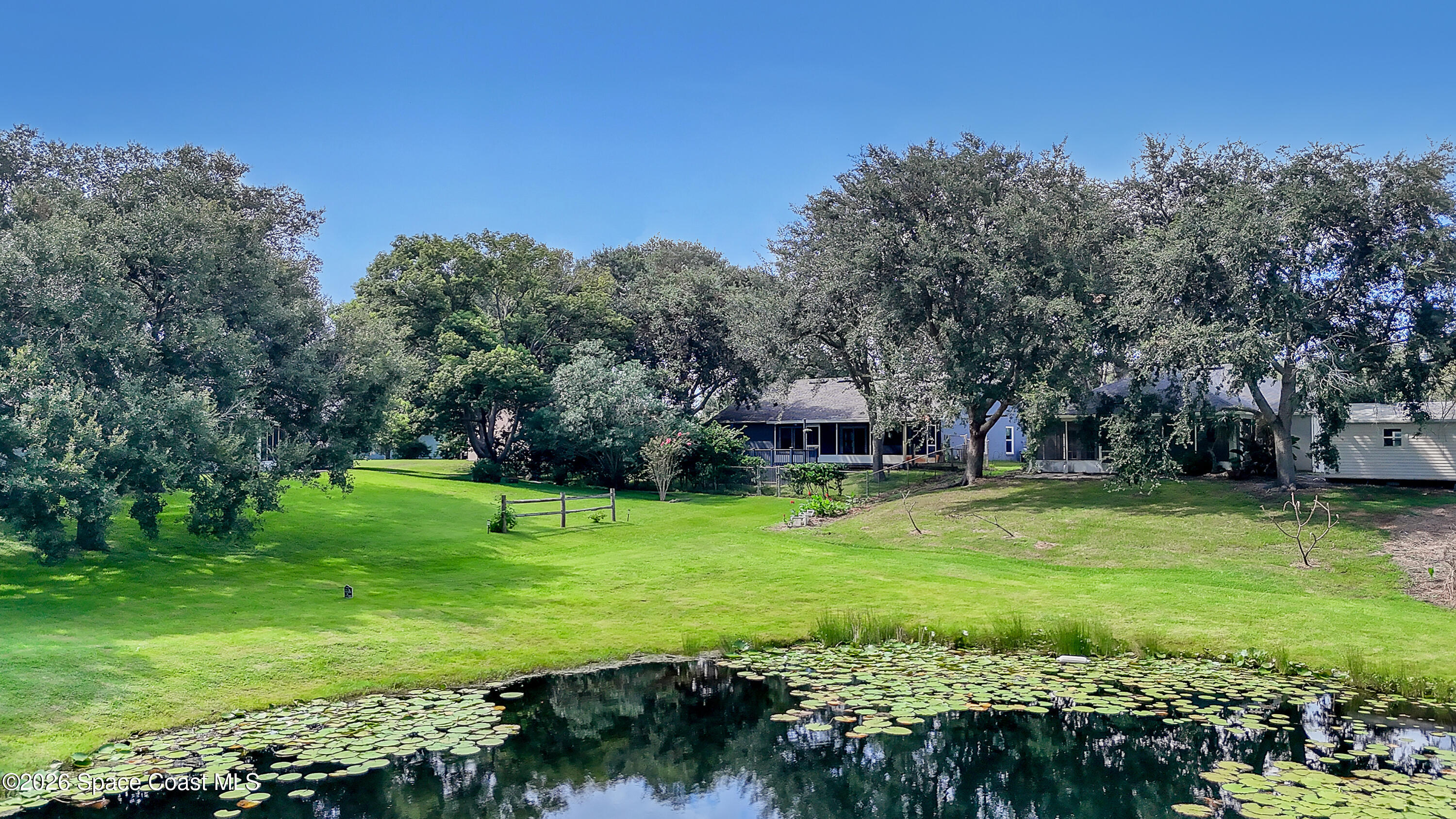 3363 Echo Ridge Place Cocoa, FL 32926 - Photo 44 of 45 view from pond