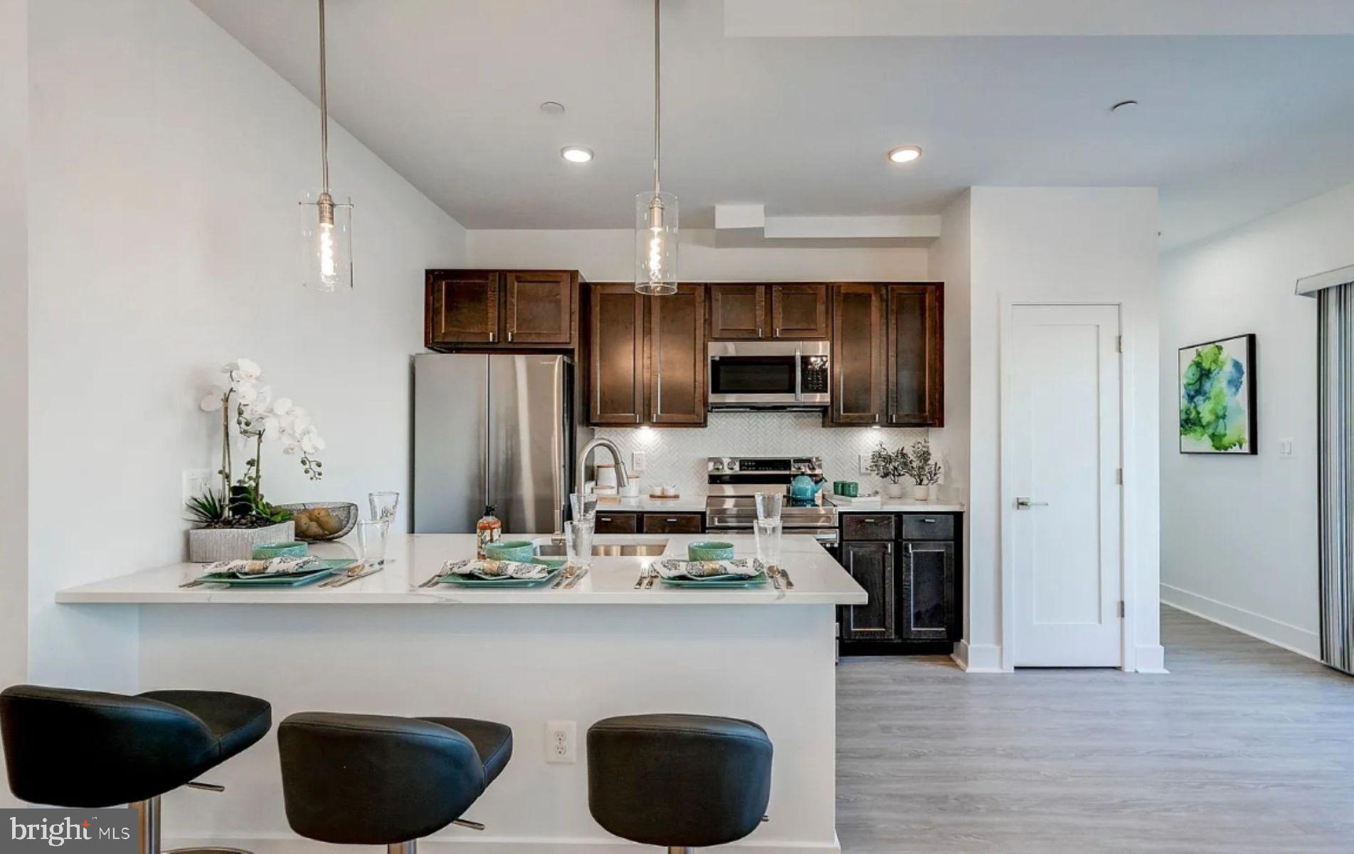 Kitchen & Breakfast Bar - Model Home
