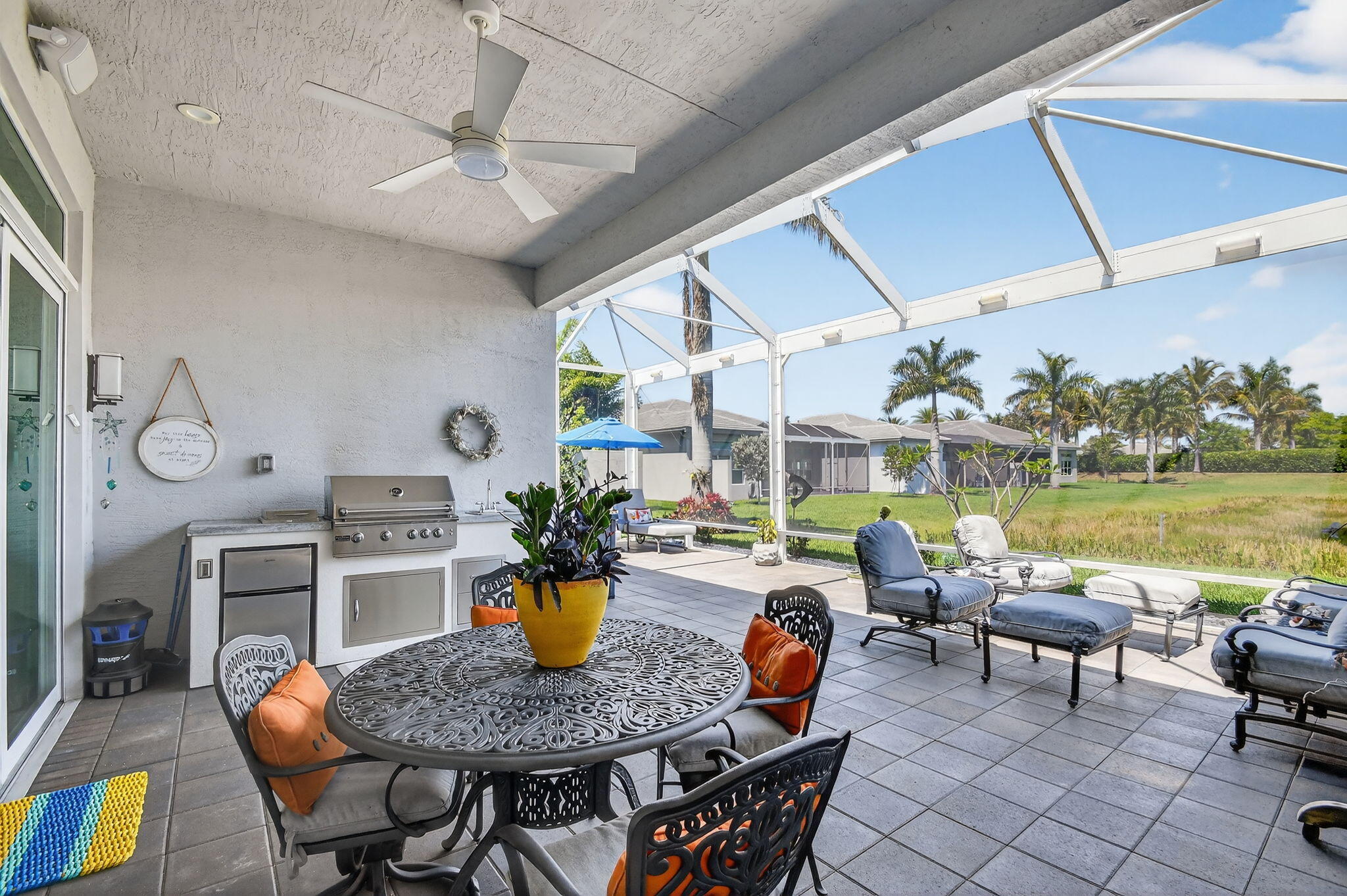 9193 Seahorse Bay Drive Boynton Beach, FL 33473 - Photo 29 of 70 Screened Patio