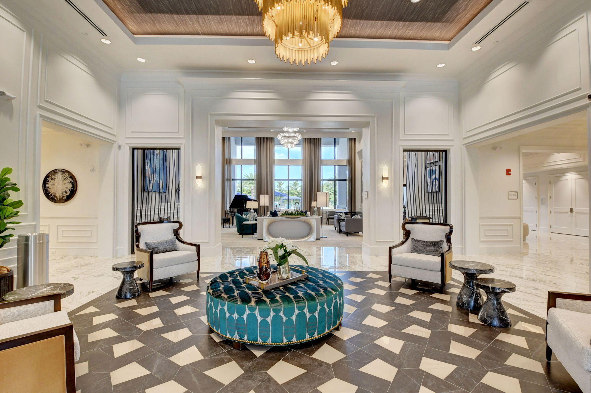 9193 Seahorse Bay Drive Boynton Beach, FL 33473 - Photo 36 of 70 Clubhouse Lobby