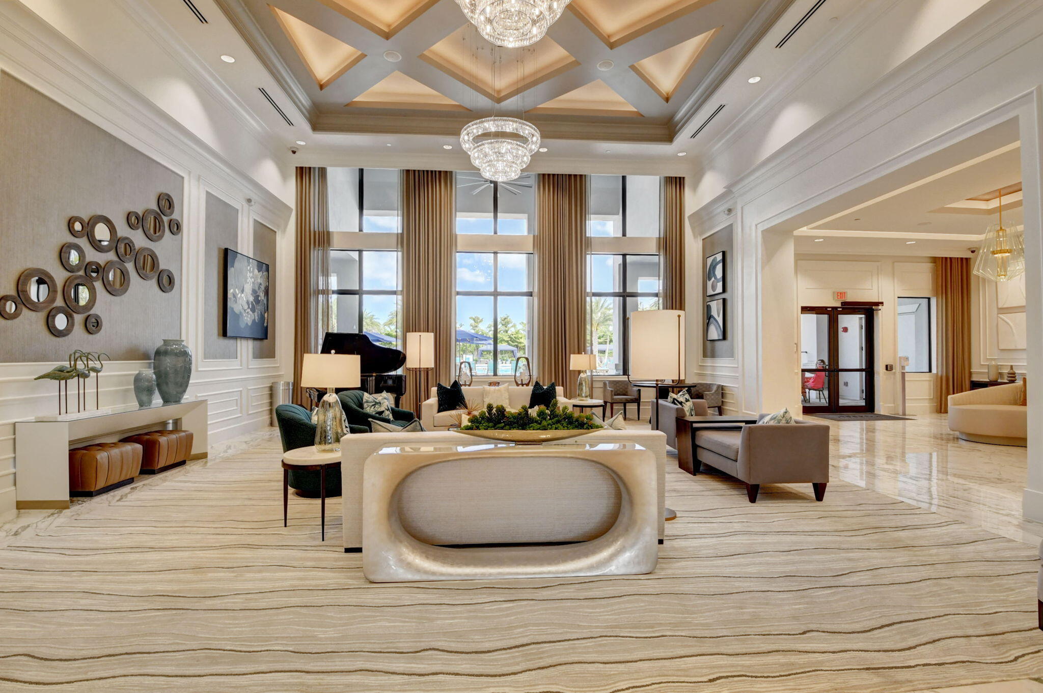 9193 Seahorse Bay Drive Boynton Beach, FL 33473 - Photo 37 of 70 Clubhouse Lobby