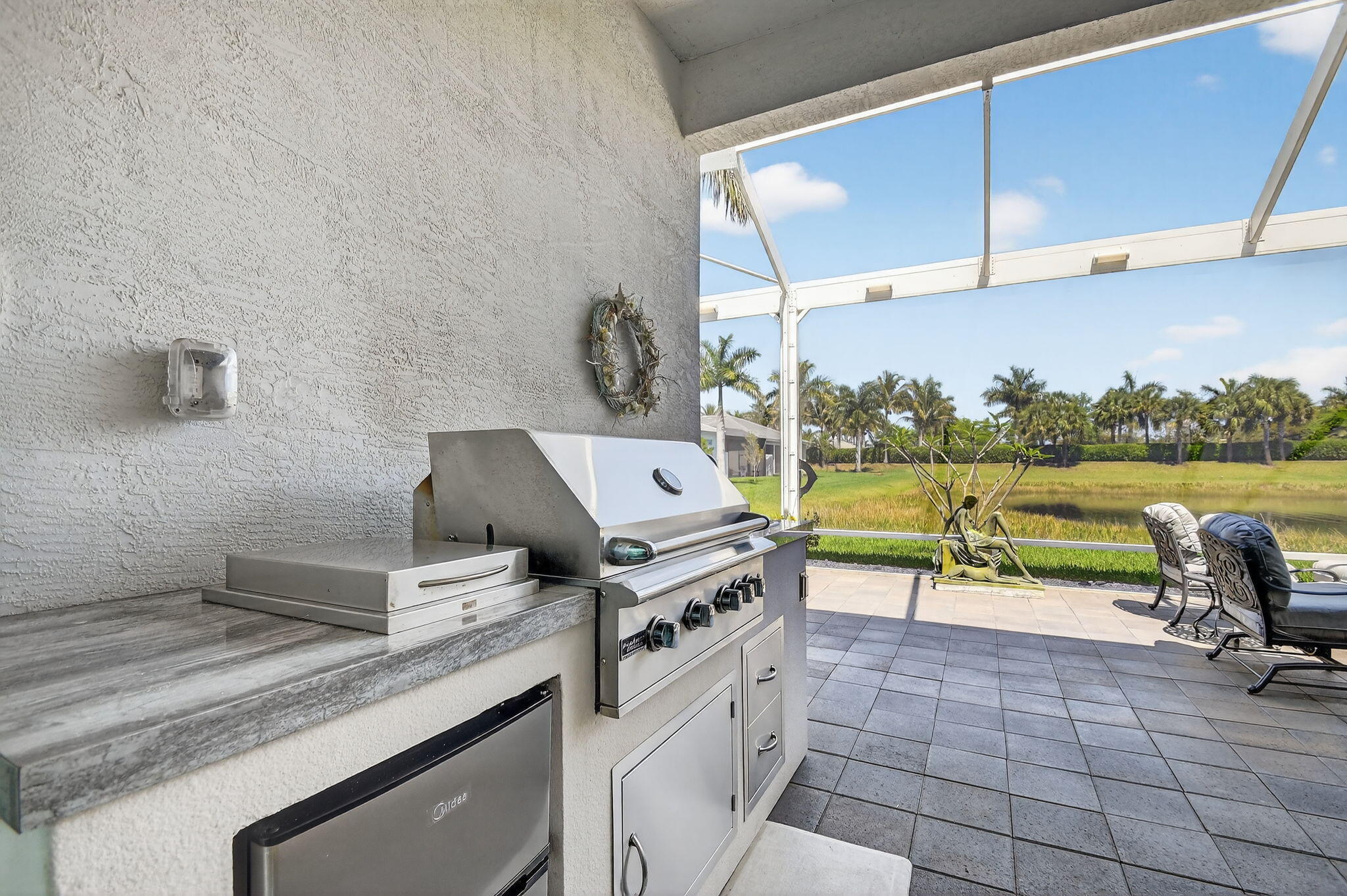9193 Seahorse Bay Drive Boynton Beach, FL 33473 - Photo 55 of 70 Summer Kitchen