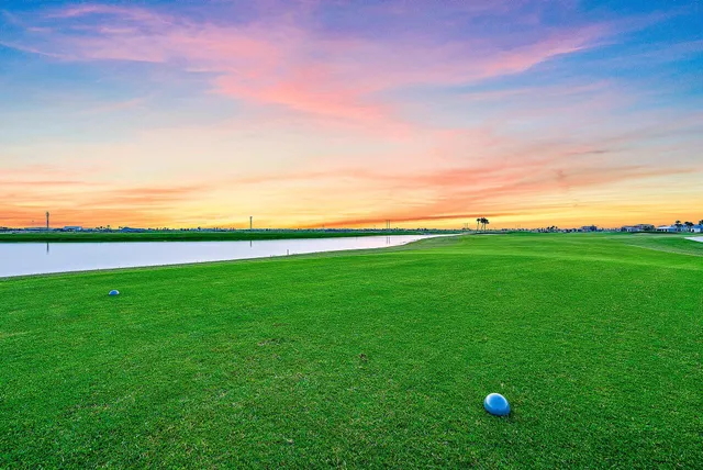 a view of an ocean and beach