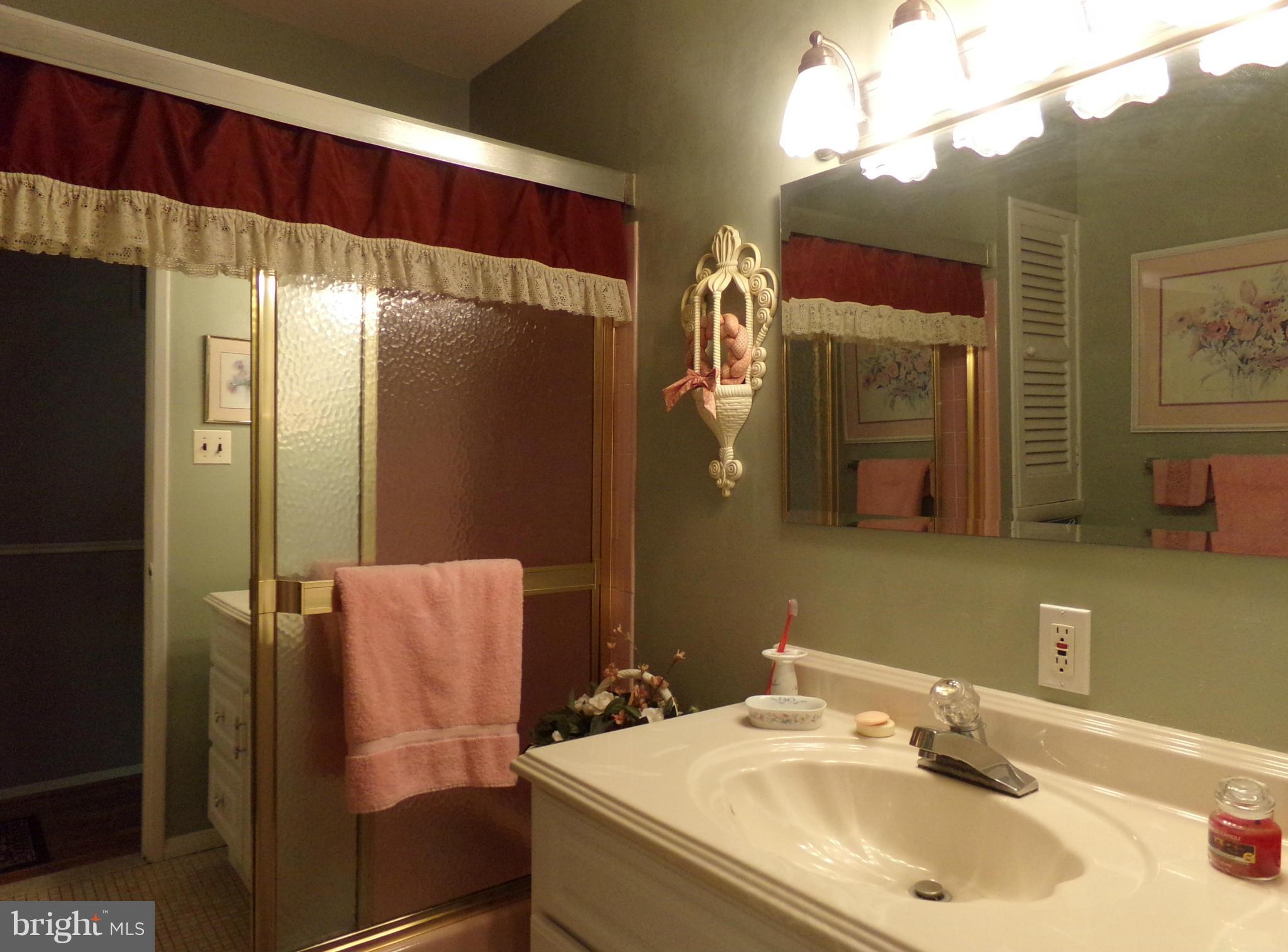8113 Phirne Road East Glen Burnie, MD 21061 - Photo 10 of 27 a bathroom with a sink and a mirror