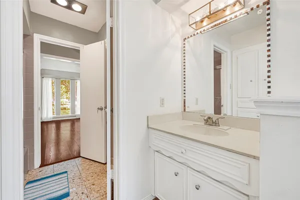 a view of workspace with a window