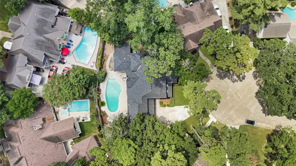 a view of a dining room with furniture and window