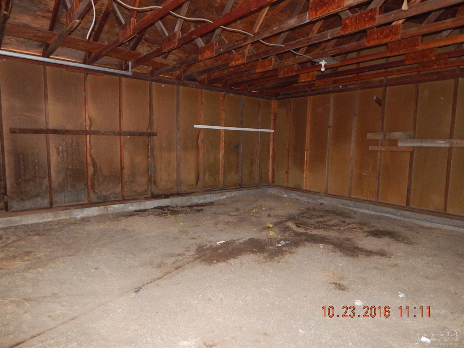 147117 Gracies Road Gilchrist, OR 97737 - Photo 18 of 22 Inside double garage. Note it does have