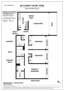 $1,050,000 | 66 Cleary Court, Unit 508, San Francisco, CA 94109