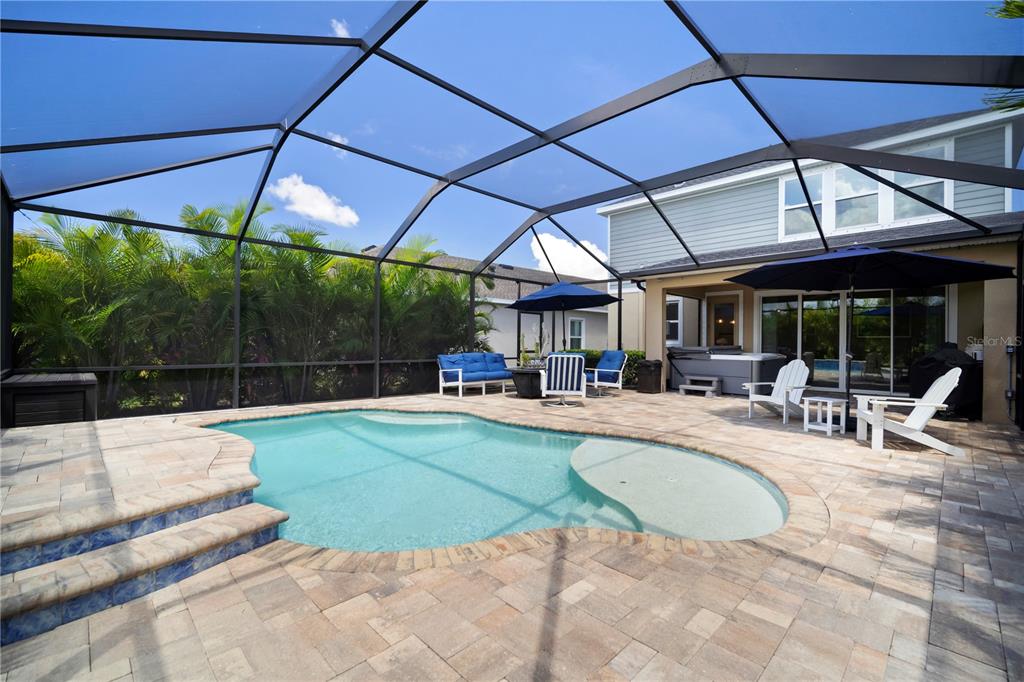 5636 Silver Sun Drive Apollo Beach, FL 33572 - Photo 4 of 61 a view of a swimming pool with a patio