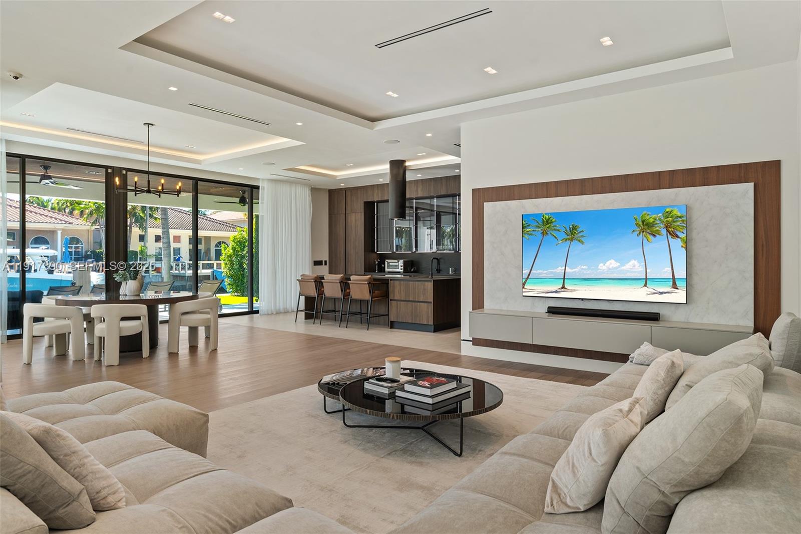 900 Washington Street Hollywood, FL 33019 - Photo 10 of 61 a living room with furniture and a large window