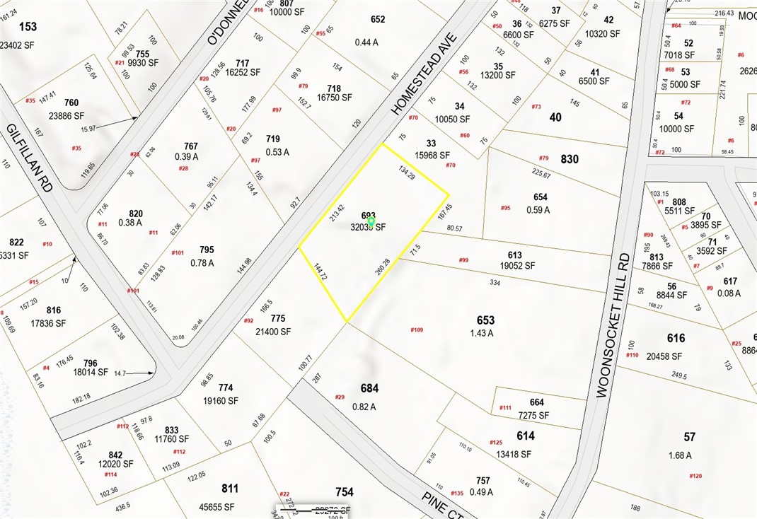 88 Homestead Avenue North Smithfield, RI 02896 - Photo 33 of 35 213' Wide Lot