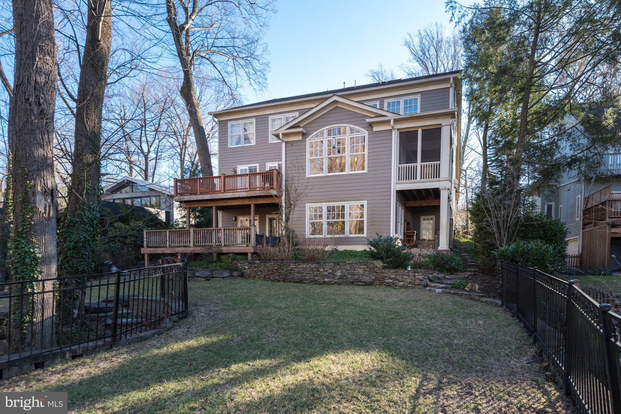 6217 Winnebago Road Bethesda, MD 20816 - Photo 28 of 30 Fenced Rear Yard