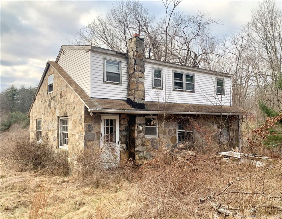 a front view of a house with balcony