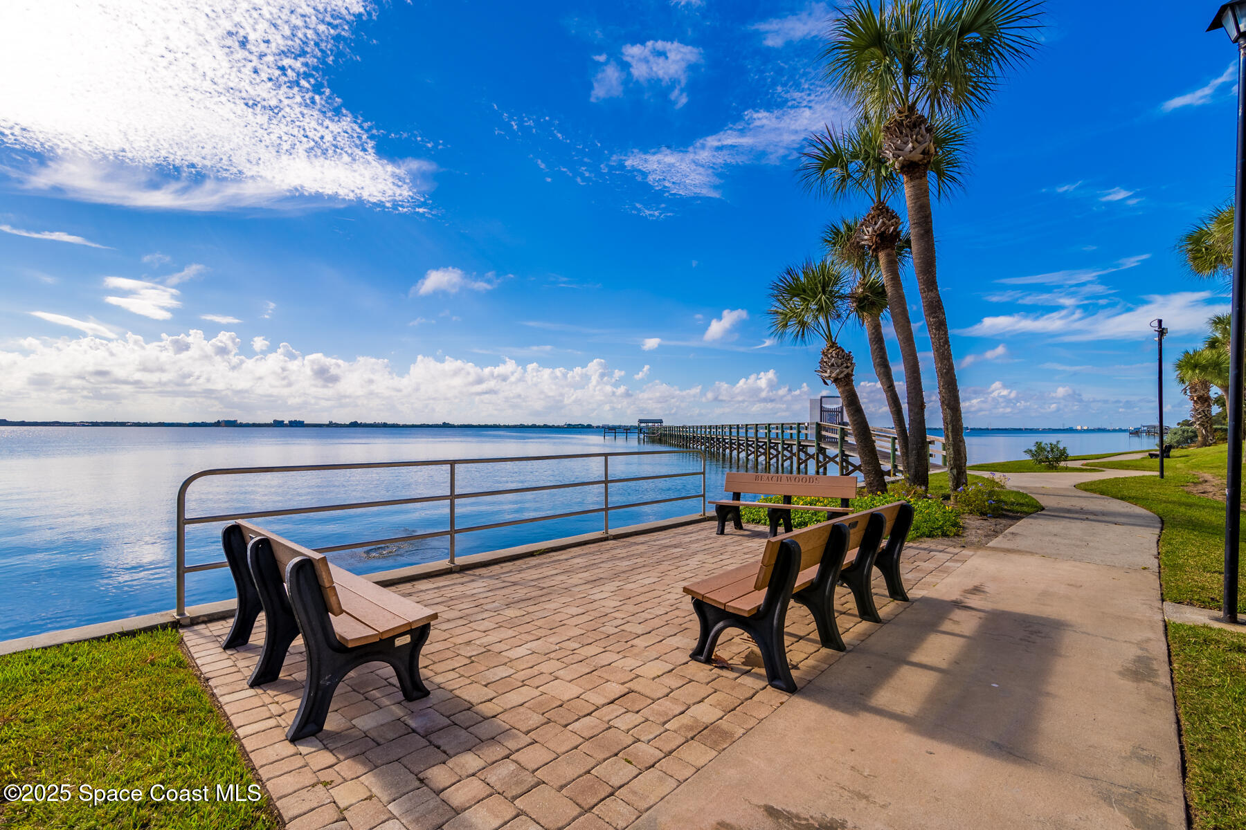 3220 River Villa Way, Unit 151 Melbourne Beach, FL 32951 - Photo 50 of 51 a view of a terrace with sitting area