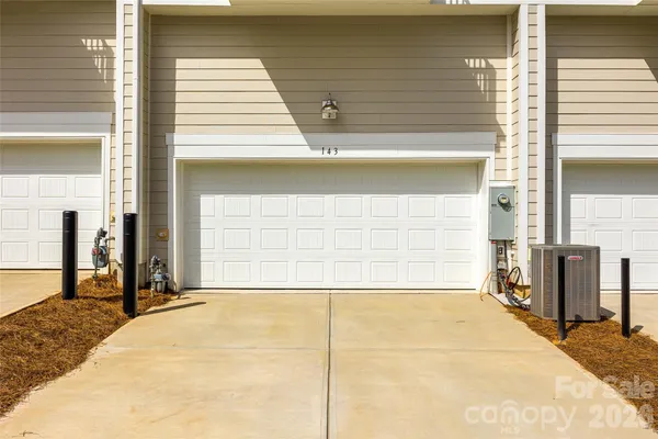 a view of a backyard of a house