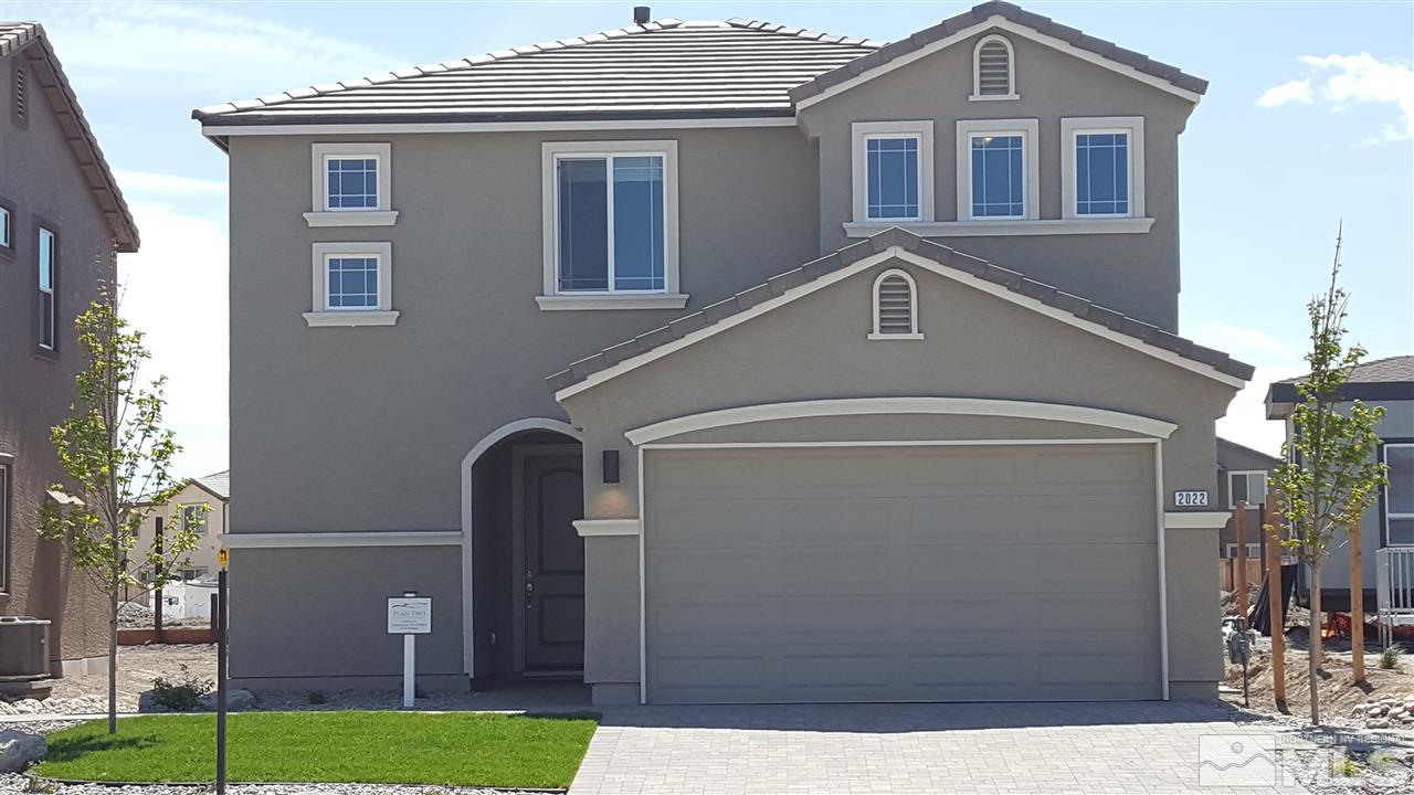 2360 Soprano Drive Reno, NV 89521 - Photo 5 of 6 a front view of a house with garden