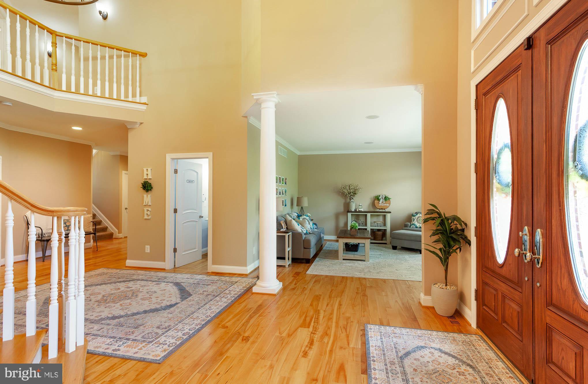1606 Angleside Road Fallston, MD 21047 - Photo 8 of 43 Foyer into Formal Living Room