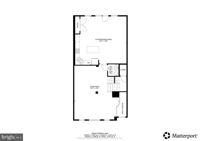 a picture of a floor plan