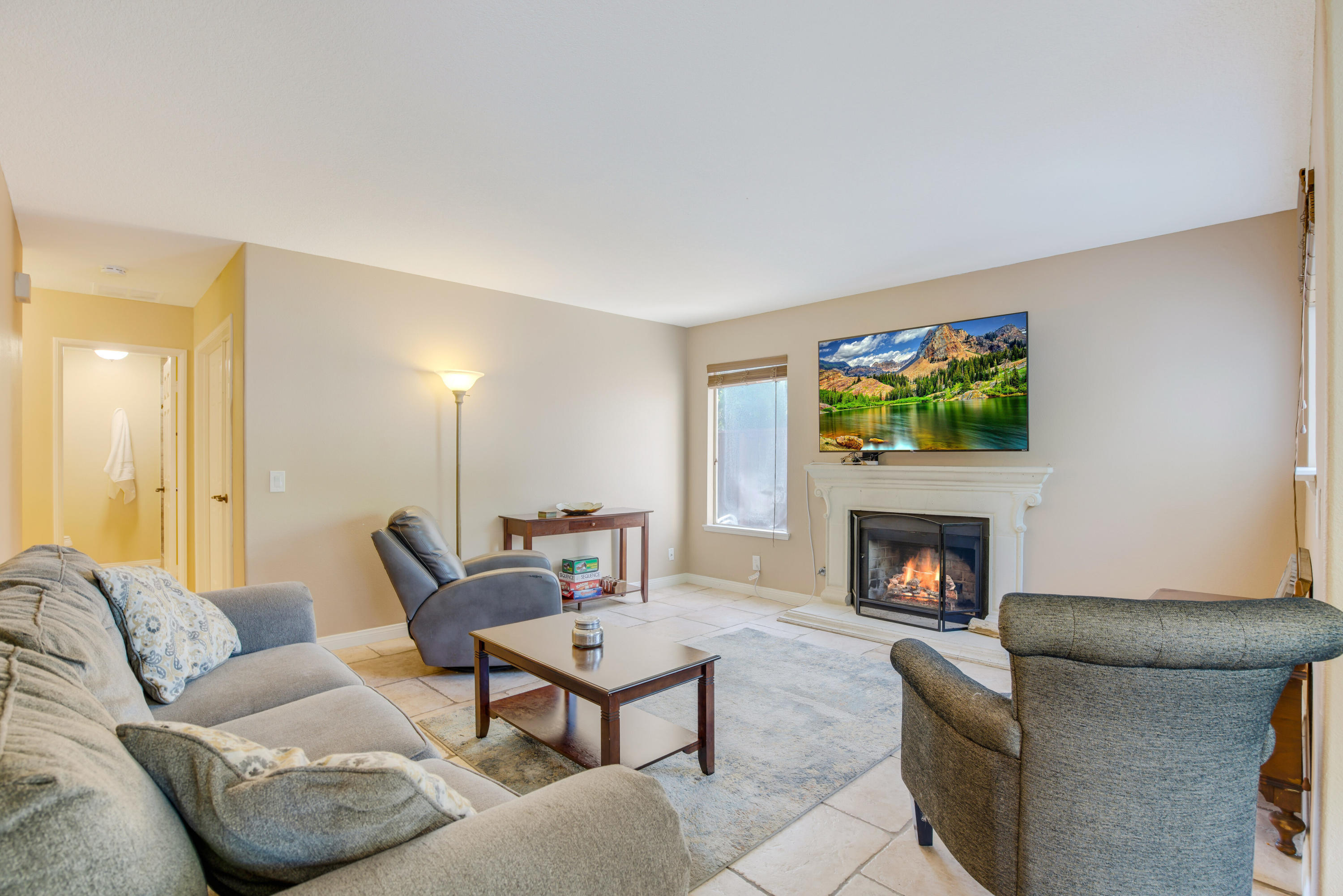 486 Fresh Meadows Road Simi Valley, CA 93065 - Photo 12 of 30 a living room with furniture and a fireplace