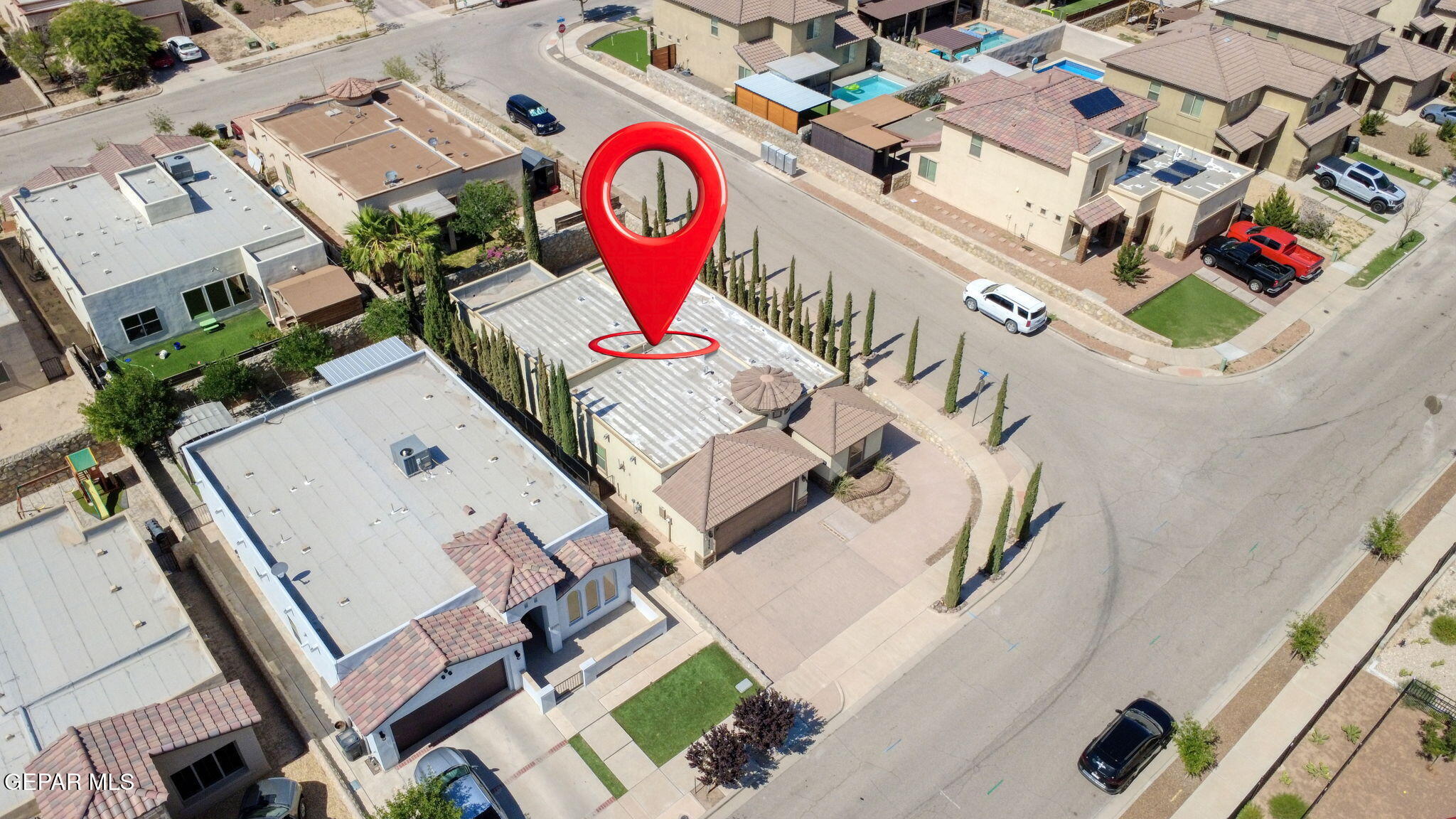 12039 Equestrian Road El Paso, TX 79928 - Photo 47 of 57 Aerial