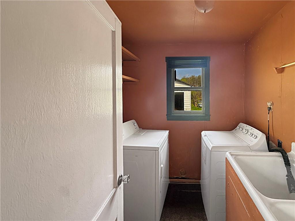 219 Ridgemont Drive Darlington, PA 16115 - Photo 14 of 50 Laundry and half bath