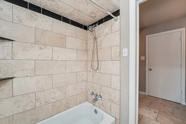 a outdoor living space with patio furniture and a potted plant