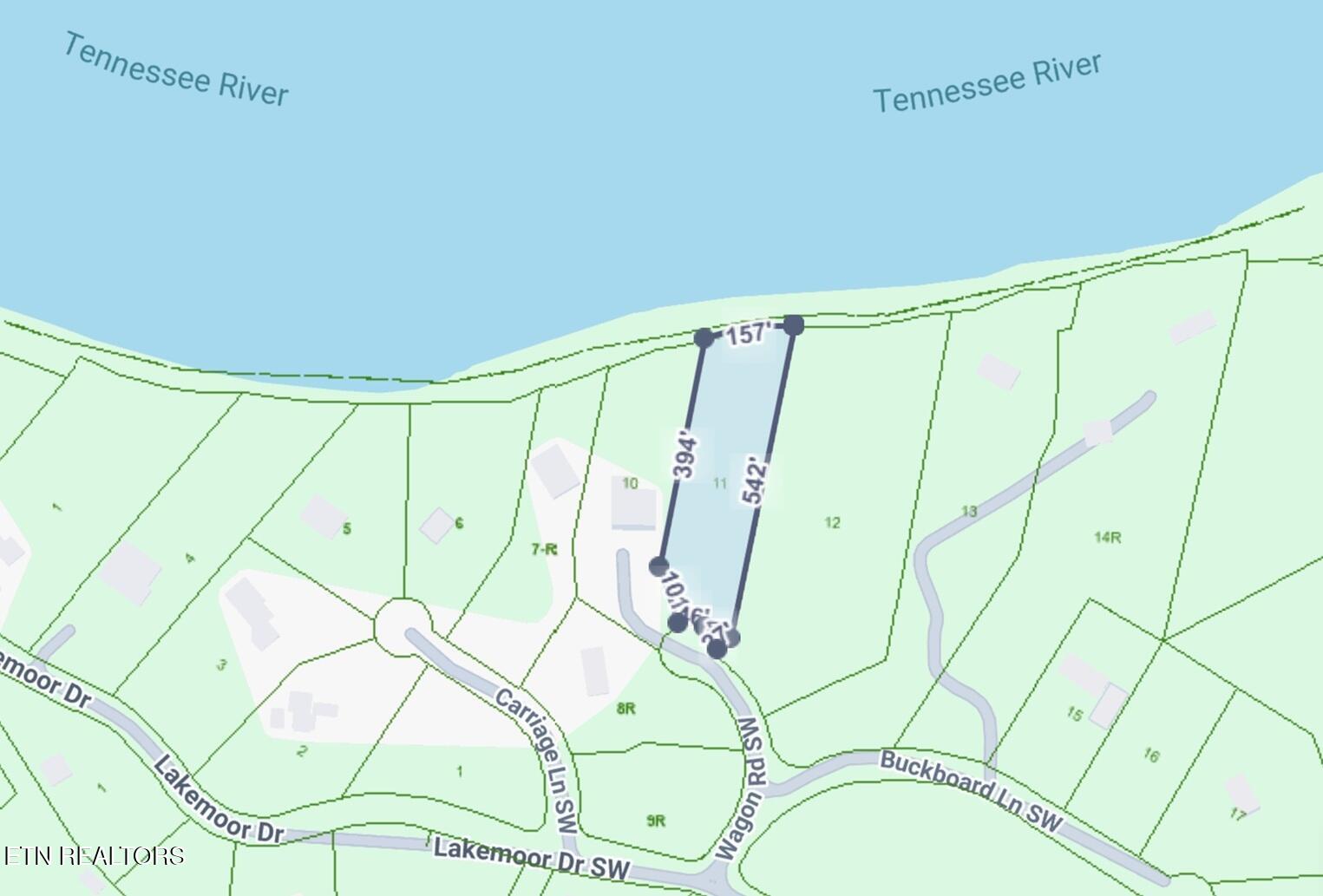 2300 Wagon Road Southwest Knoxville, TN 37920 - Photo 18 of 18 Wagon map