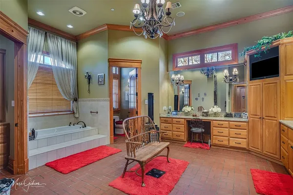a bathroom with sinks vanity and a mirror