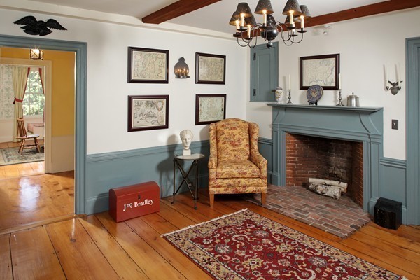 269 High Street Hingham, MA 02043 - Photo 13 of 29 a living room with furniture and a fireplace