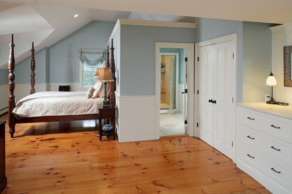 269 High Street Hingham, MA 02043 - Photo 16 of 29 a bedroom with a bed and a mirror