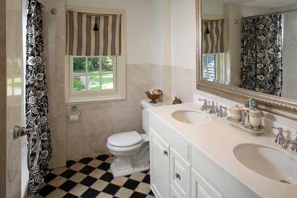 269 High Street Hingham, MA 02043 - Photo 22 of 29 a bathroom with a sink toilet and a mirror
