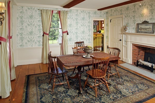 269 High Street Hingham, MA 02043 - Photo 10 of 29 a view of a dining room with furniture and wooden floor