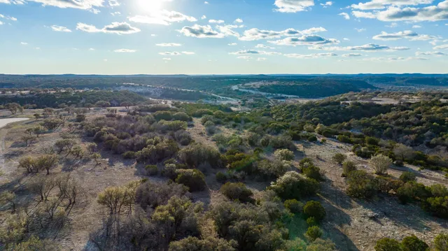 a view of city and mountain