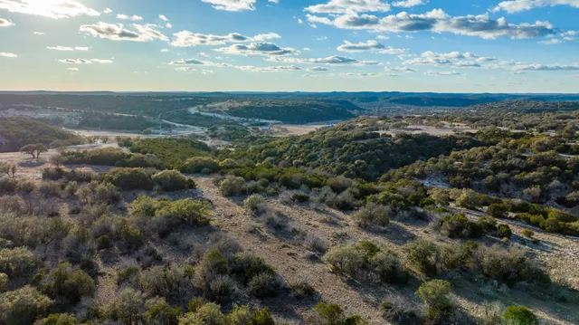 a view of city and mountain