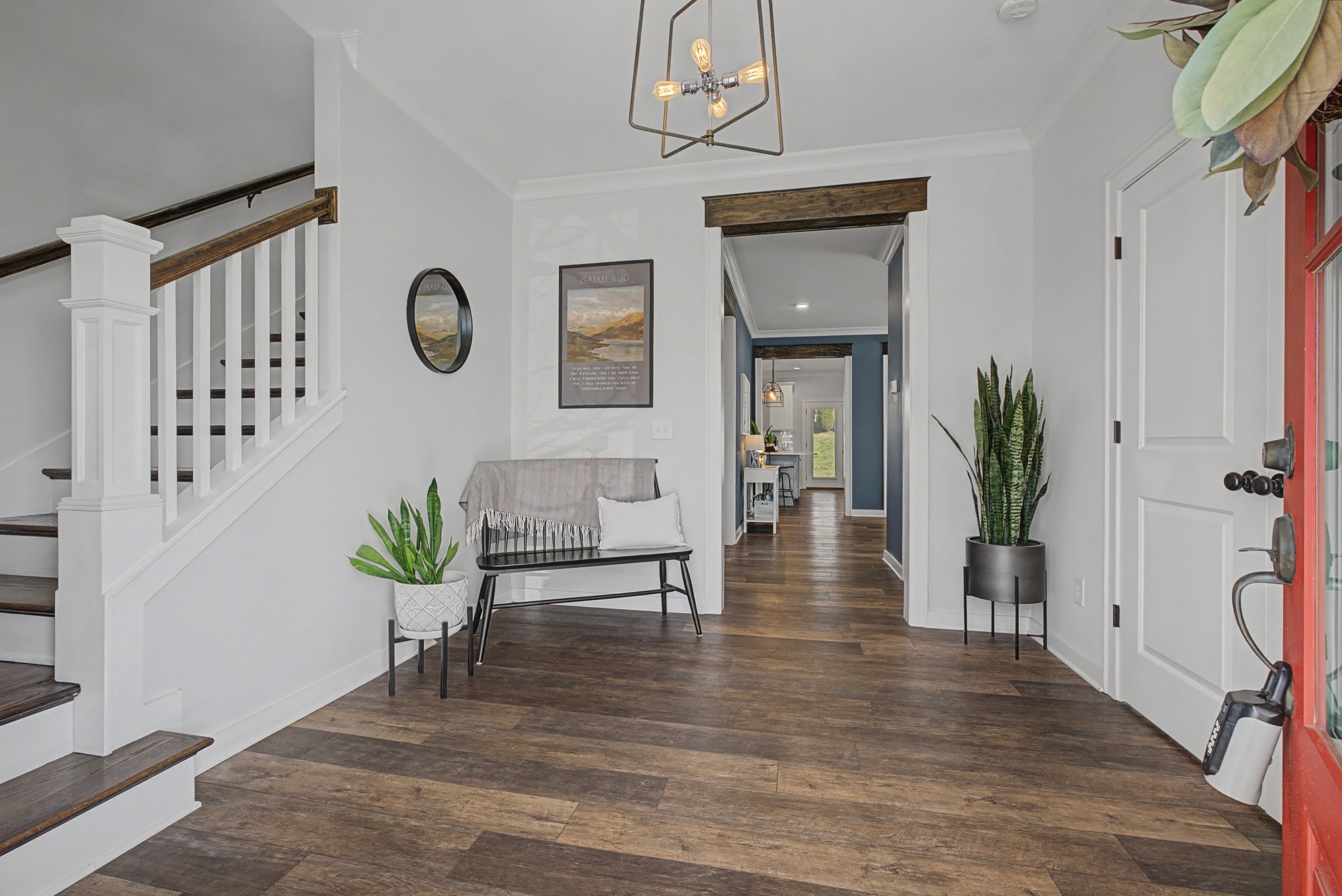 837 Plowson Road Mount Juliet, TN 37122 - Photo 4 of 44 a living room with furniture and a wooden floor